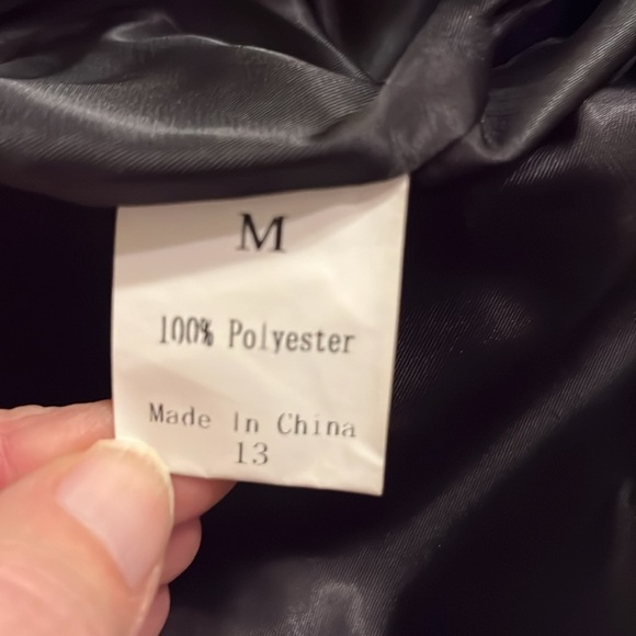 Festive Green and White Vest with Bow Tie - Picture 6 of 7